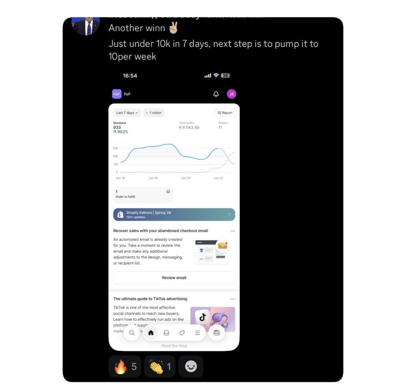 DropStore student win